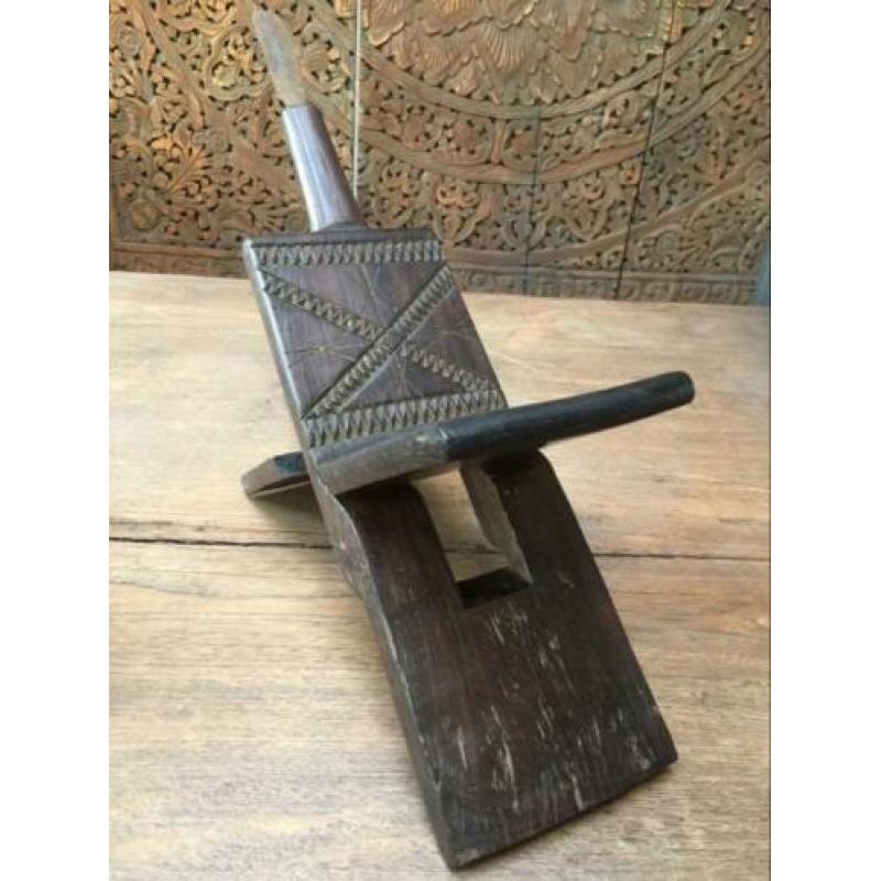 Kokos noot schraper coconut grater stoeltje