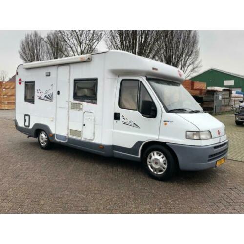 Fiat 2.5 TDI Burstner T604 Camper / Vast Frans Bed / Camera