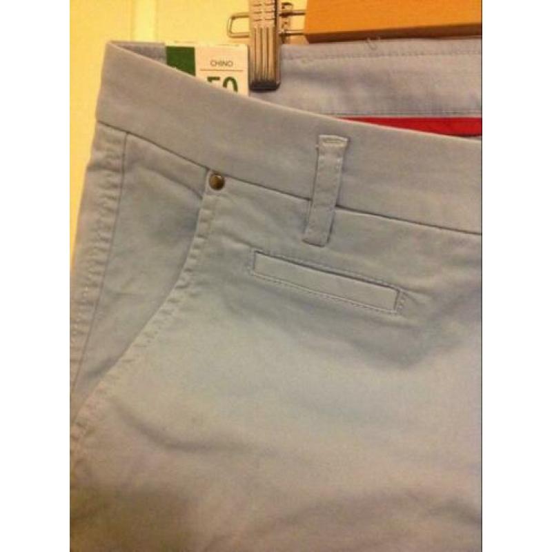 Benneton | Licht blauwe | chino | Italiaanse XL