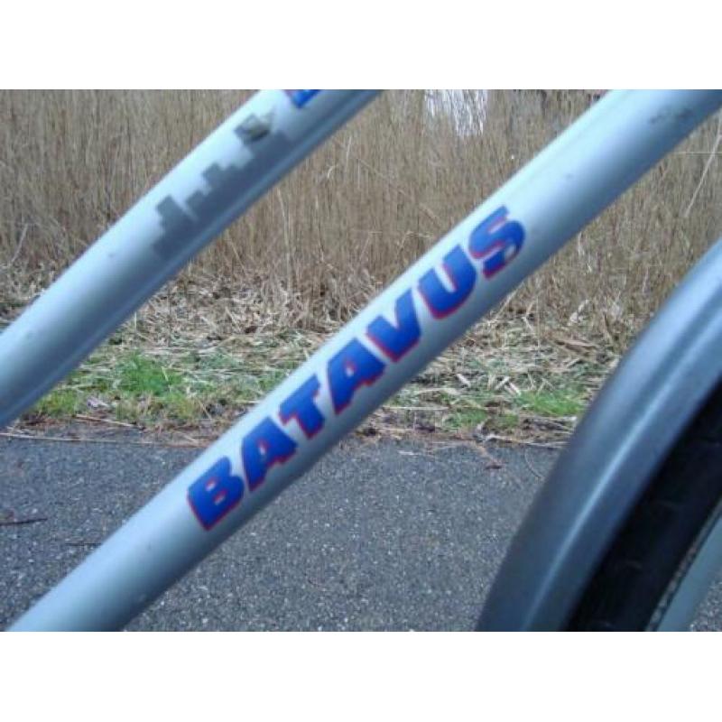 Sterke 28inch Batavus damesfiets met remnaaf, rijklaar