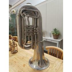 Mooie Cerveny 4/4 Bes Bas Tuba