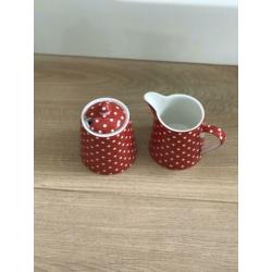 Green Gate servies en bewaarblikken