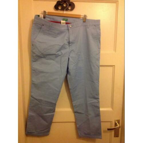 Benneton | Licht blauwe | chino | Italiaanse XL