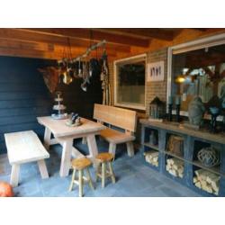 Houten tuinset