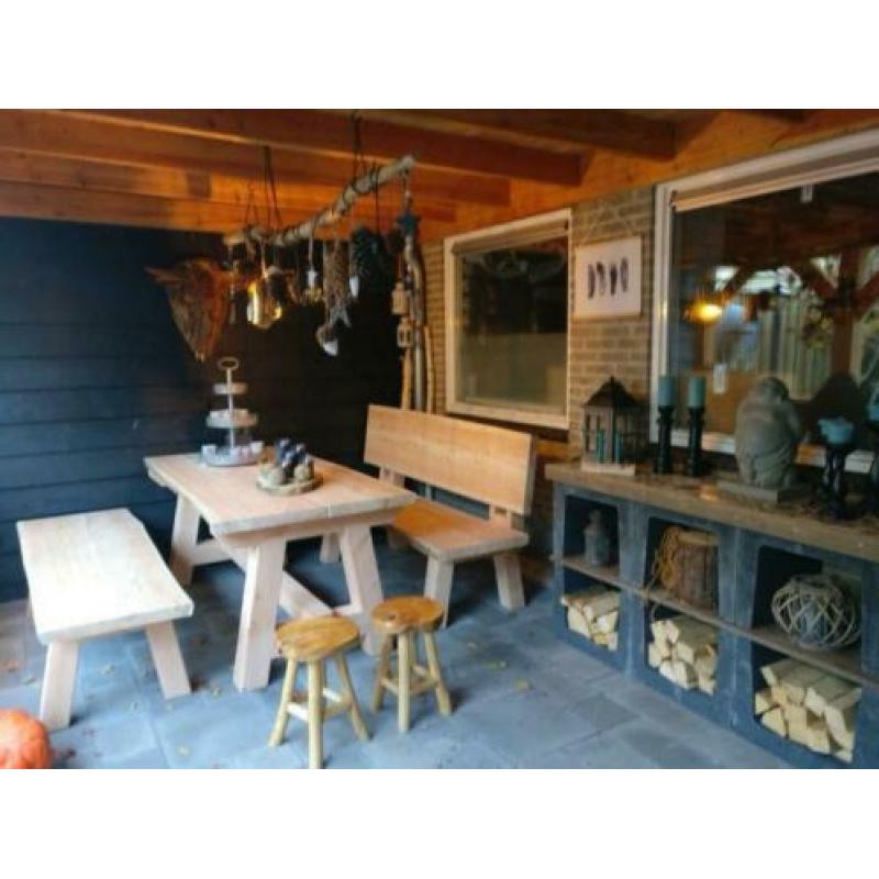 Houten tuinset