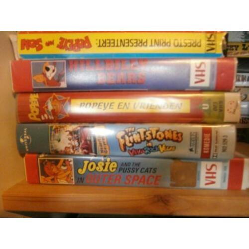 Video vhs tekenfilm bean jumanji bugs bunny disney flintston