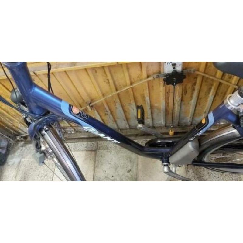 mooie goede elektrische fiets giant 2x accu
