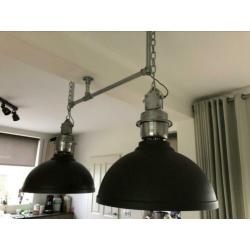 Industriële eetkamer lamp