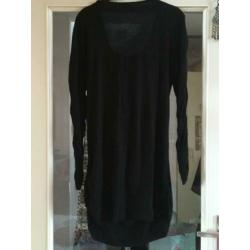 Mooie jurk met waterval effect maat 44/46 nu voor 19€