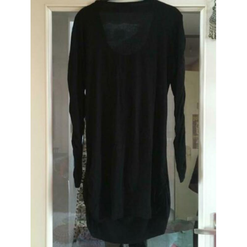 Mooie jurk met waterval effect maat 44/46 nu voor 19€