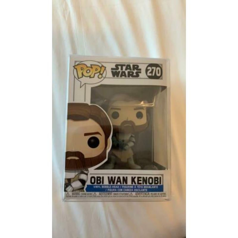 Funko Pop! Star Wars Obi Wan Kenobi #270 incl Soft Protector