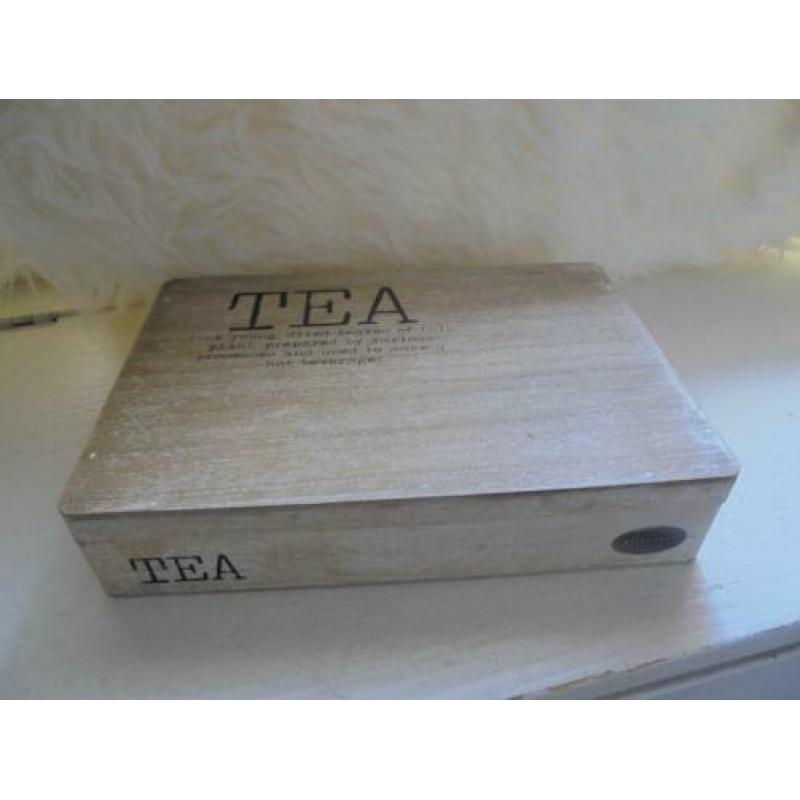 Houten Theedoos Riverdale