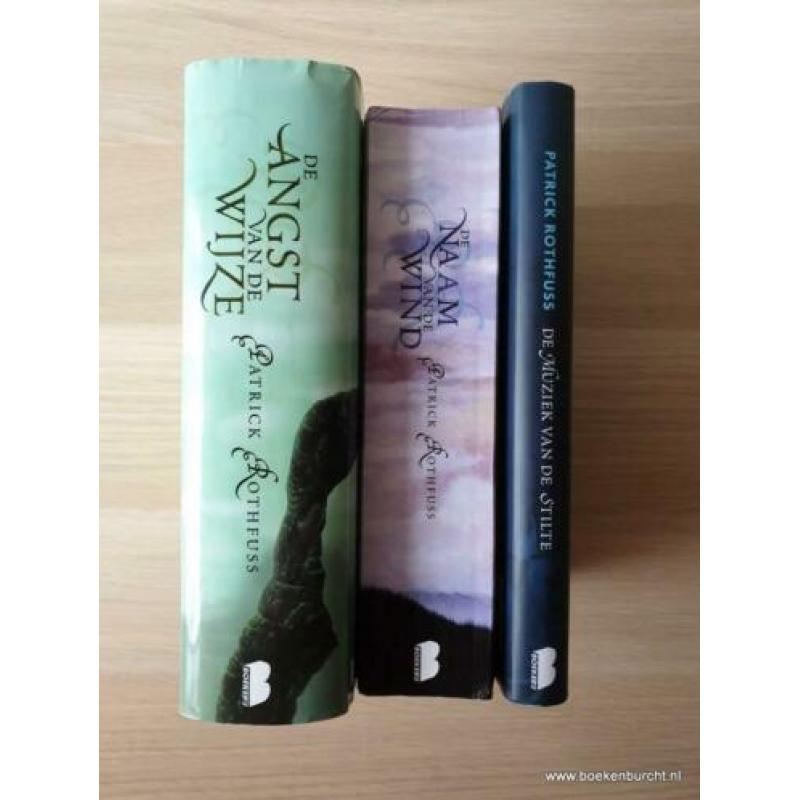 Patrick Rothfuss - De Angst van de Wijze (HC + omslag)