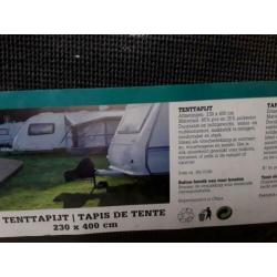 Te koop; Geheel nieuw TENTTAPIJT Maat; 230x400 cm