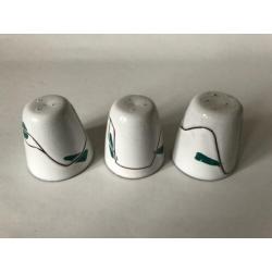 Retro Set van 3 Bekers, met net even ander patroon