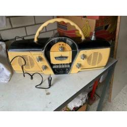 Draagbare radio cassette speler Cicena model overdrive