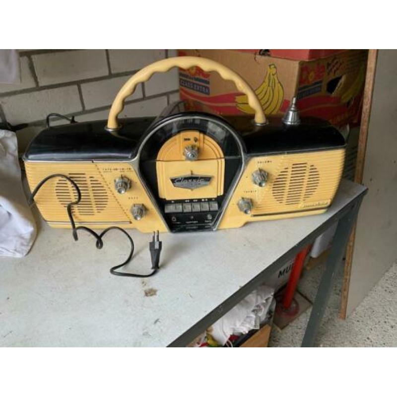 Draagbare radio cassette speler Cicena model overdrive