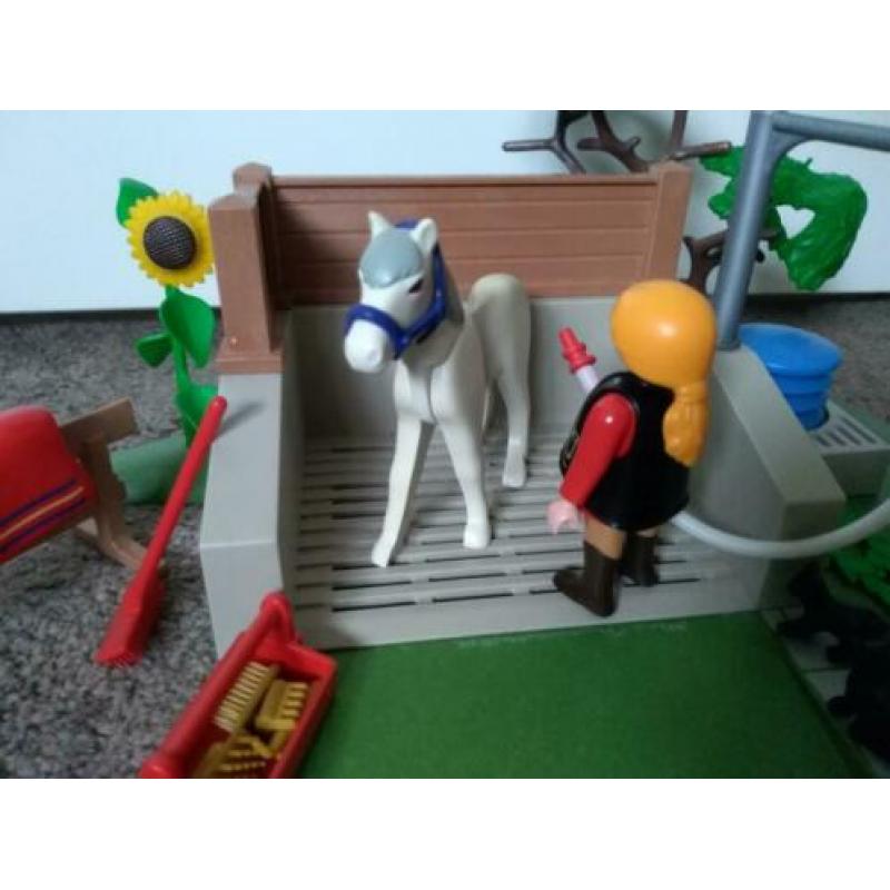 Playmobil wasbox paarden (4193)