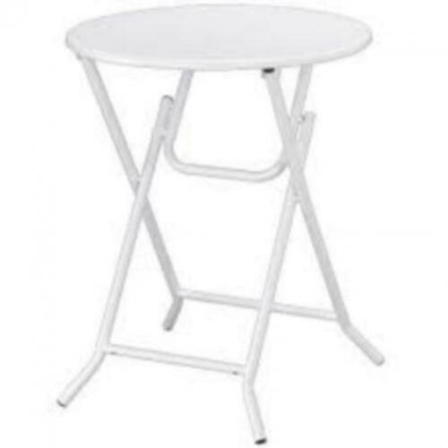 Statafel sta tafel partytafel party witte metalen vouwtafel
