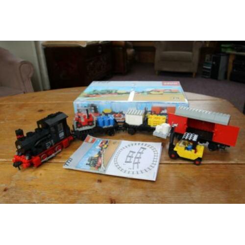 Lego trein 7727 12v 12 volt in deze staat zelden zgan