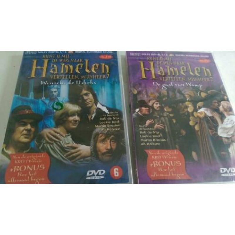 2 x dvd. Kunt u mij de weg naar Hamelen vertellen ( sealed)