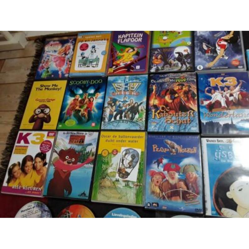 Originele kinder DVD,s . Uitzoeken 1,00 per stuk. Zgan.
