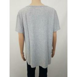 Marc Cain Marccain top shirt wit zwart groen grijs N5 is 42