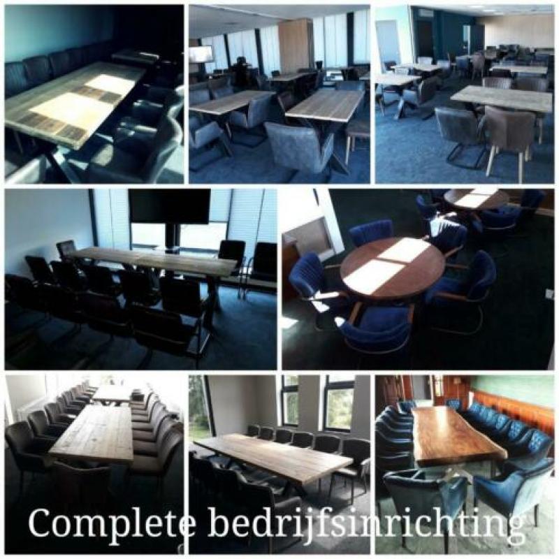 Vergadertafel op maat gemaakt. Kantoorinrichting NIEUW