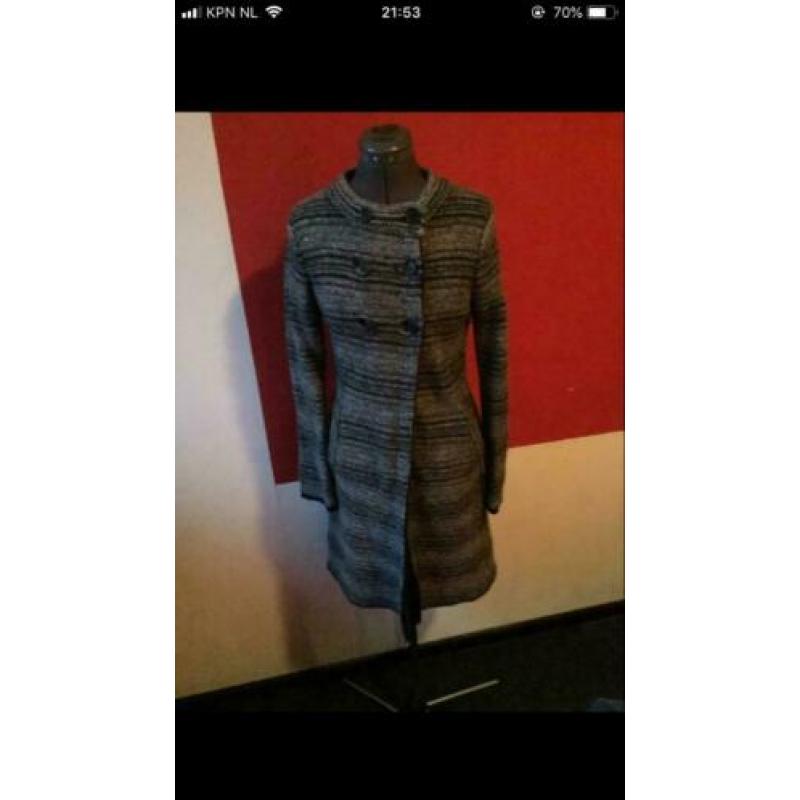 Grijs vest / jasje van Steps met wol maat L. ZGAN