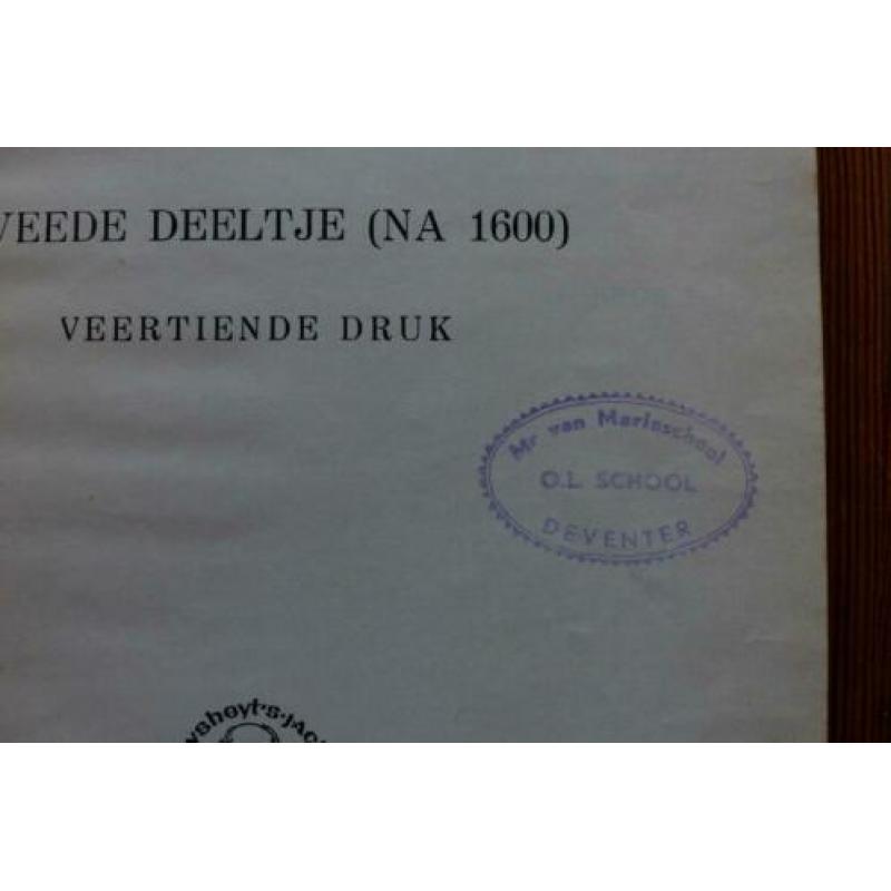 Vaderlandse Geschiedenis; 1955