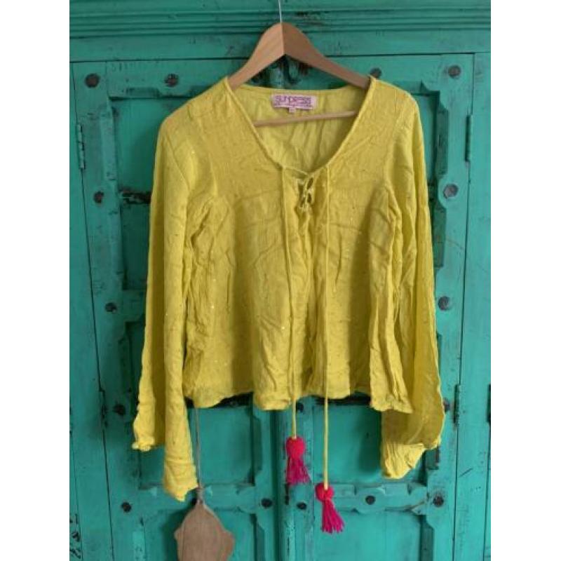 Ibiza boho tuniek blouse van Sundress maat M nieuw