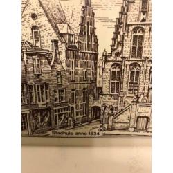 Tegel Culemborg Stadhuis anno 1534
