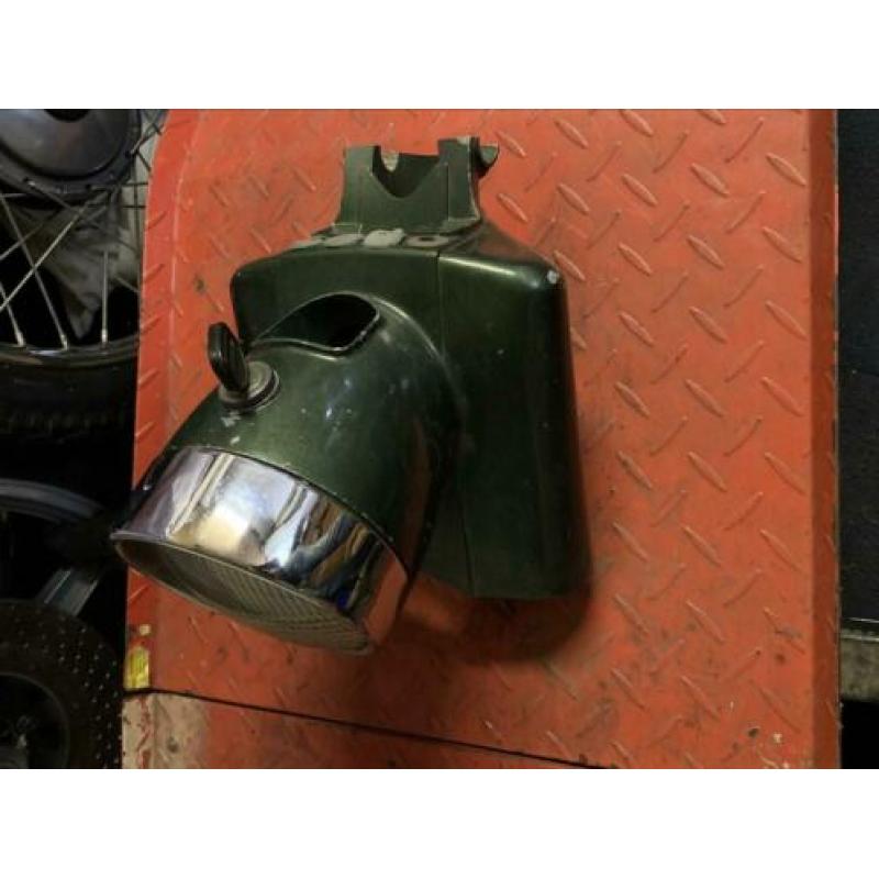 Zundapp kophuis 517 incl contact slot en lamp compleet