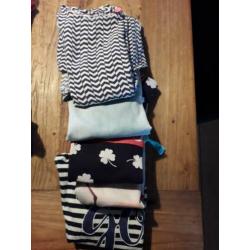 Groot zomerkleding pakket voor meiden maat 110/116