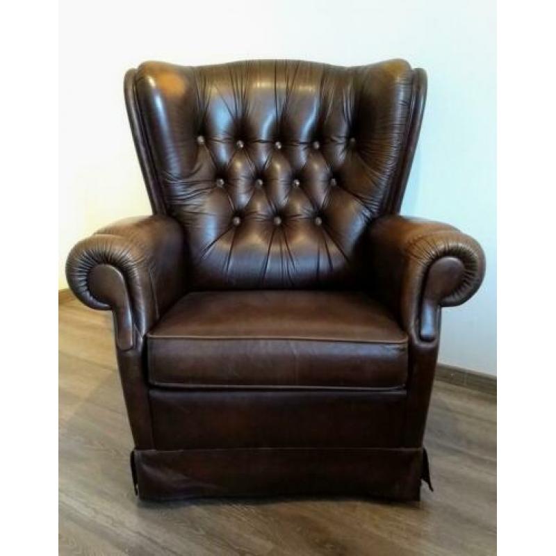 Clubfauteuil Chesterfield-stijl