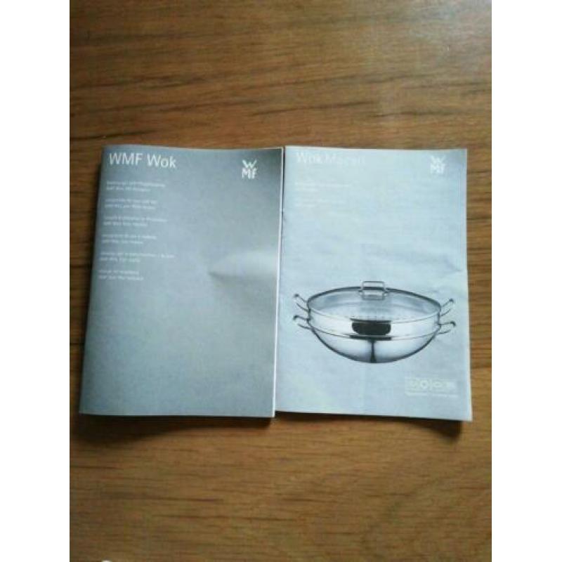 Wmf wok pan Macao 36 cm 4 delig. 1x gebruikt
