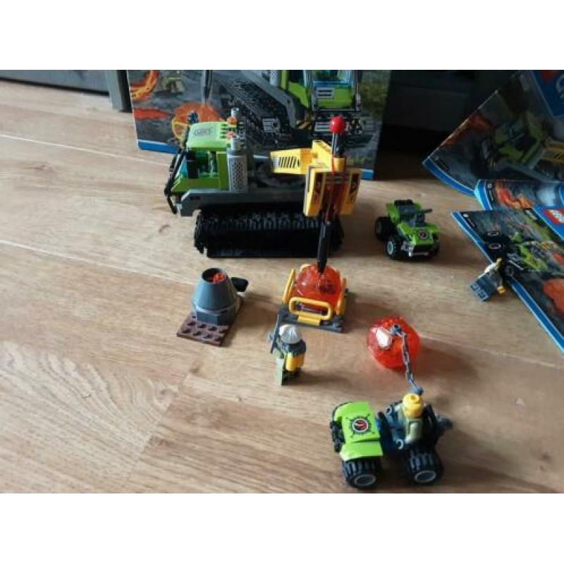 Lego city 60122, vulkaan rupsvoertuig