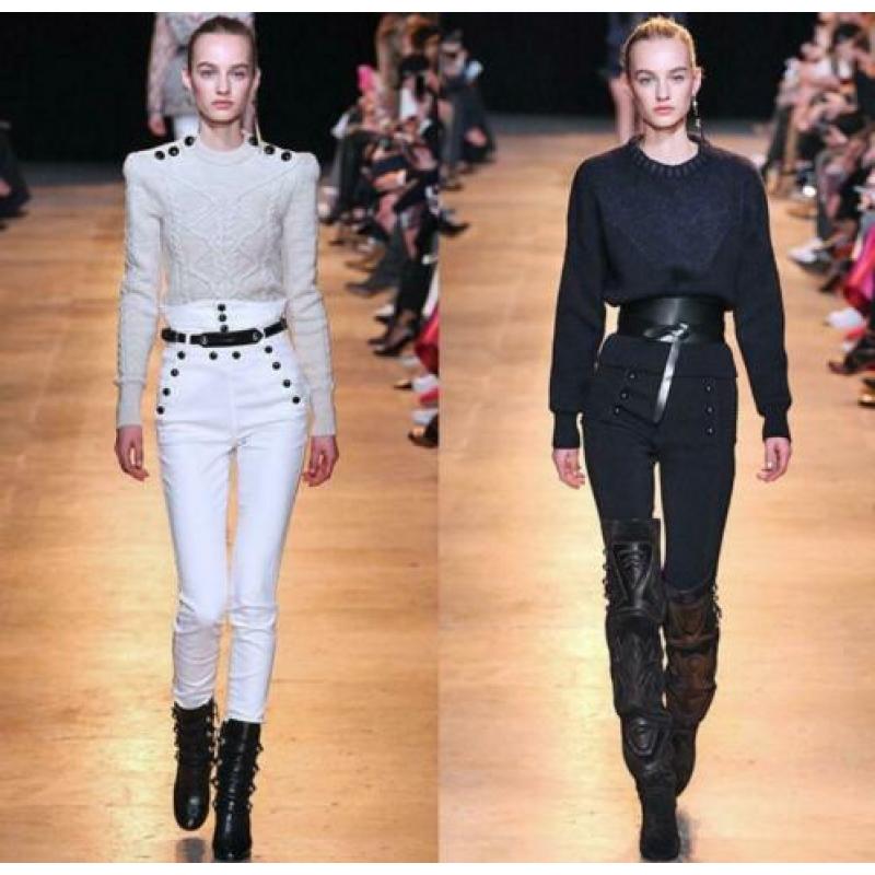 Nieuwe ongedragen Isabelle Marant "Nepos" high waist sailor