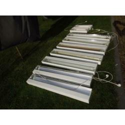 9 x Systeemplafond lichtbak voor indirect licht