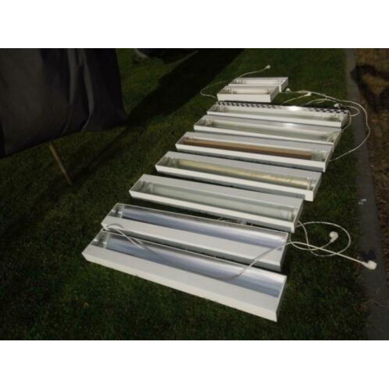 9 x Systeemplafond lichtbak voor indirect licht