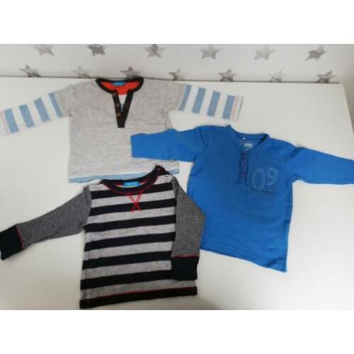 Longsleeve jongen 3x maat 68 Hema en name it