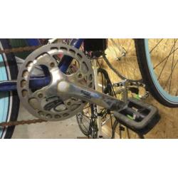 Gazelle champion mondial 62cm single speed fixie twospeed
