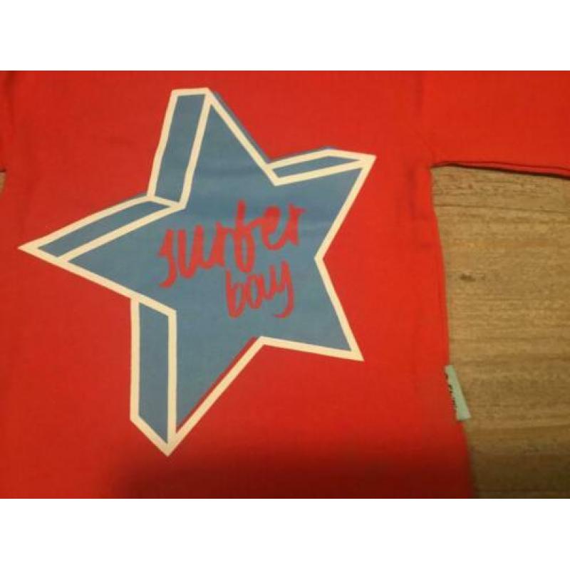 Nieuw set O’Chillie broekje en sweater rood ster 68