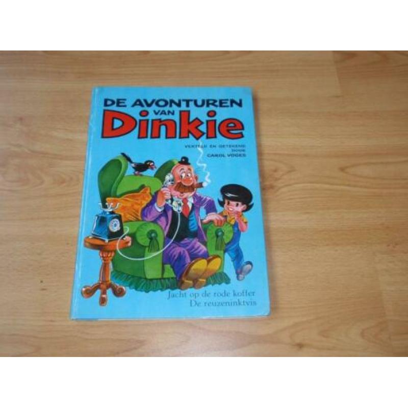 Dinkie en de jacht op de rode koffer / de reuzeninktvis.