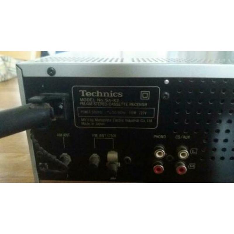 Technics SA-k2 cassette receiver