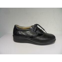 Zwarte Durea veterschoenen 37 1/2 K