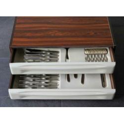 Gero Zilvium 100, model 281 Perle, cassette voor 15 personen