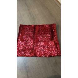 Glitter topjes maat S