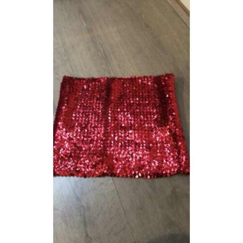 Glitter topjes maat S