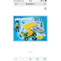 Playmobiel camping dienstwagen